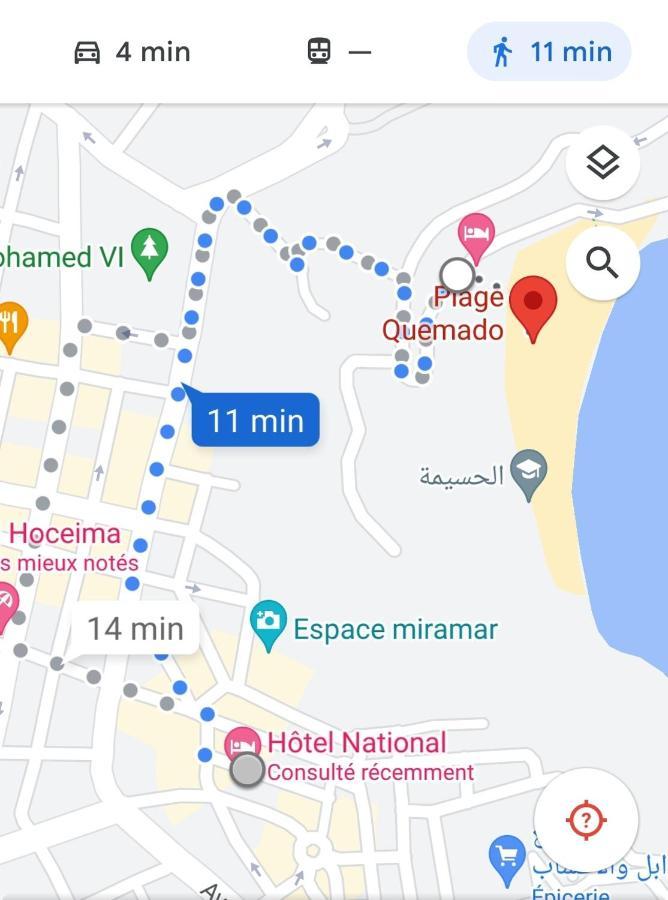 Hotel National Al Hoceïma Exterior foto